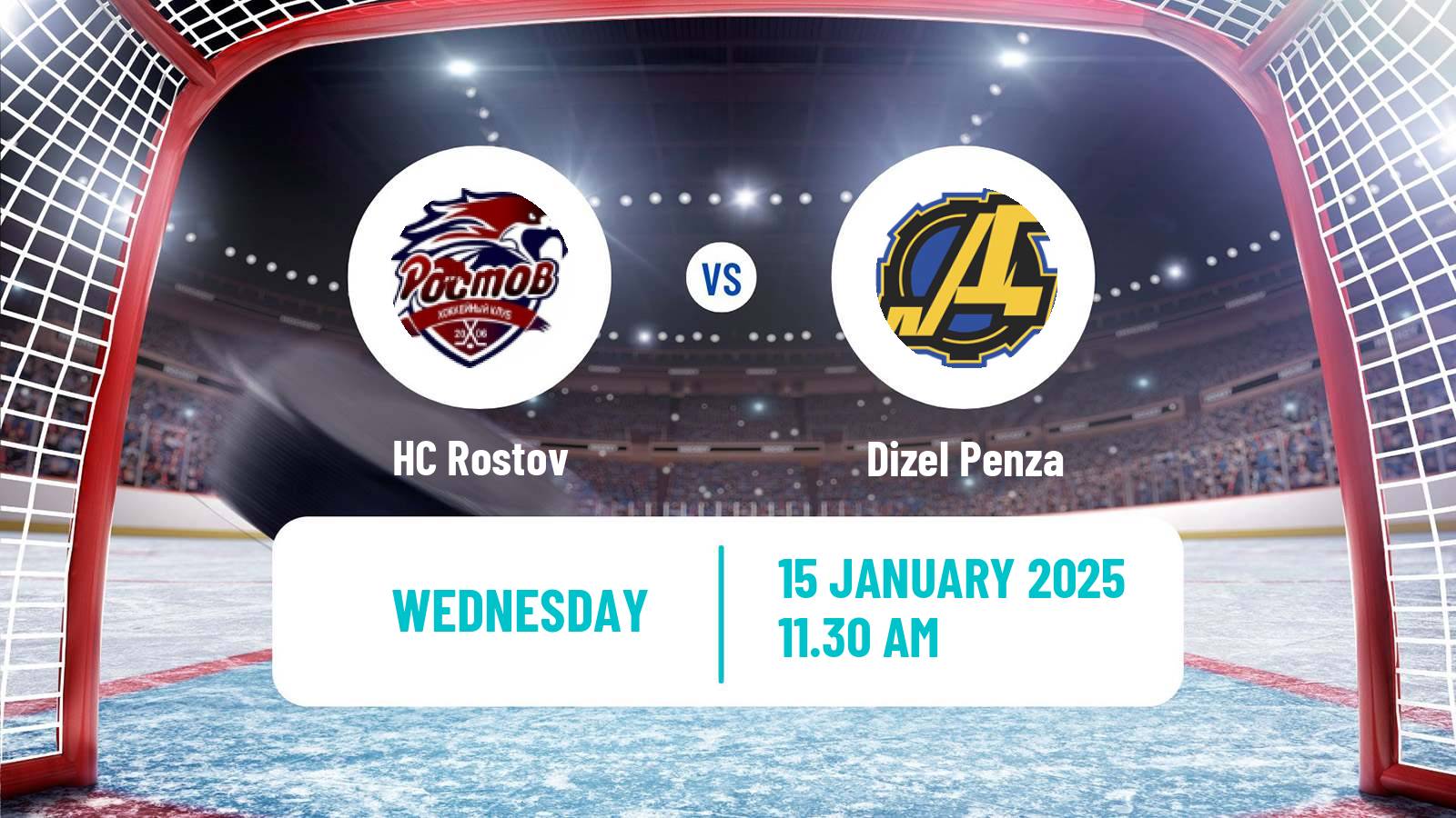 Hockey VHL Rostov - Dizel Penza