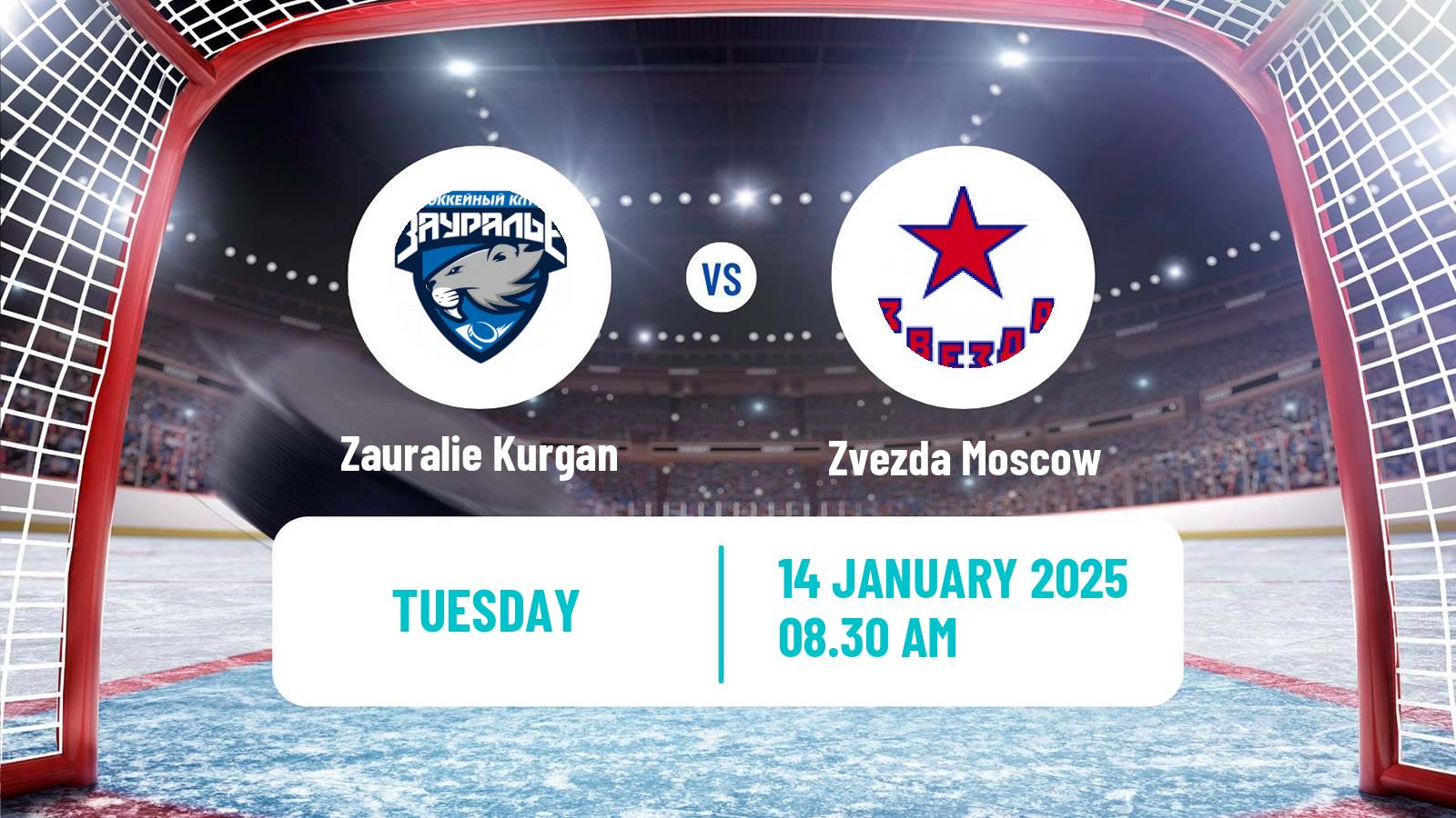 Hockey VHL Zauralie Kurgan - Zvezda Moscow