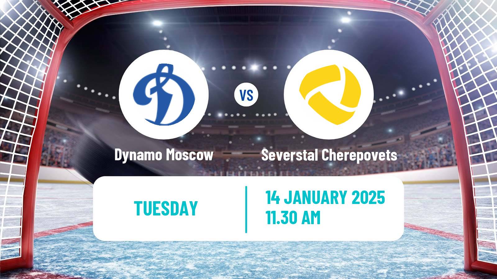 Hockey KHL Dynamo Moscow - Severstal Cherepovets