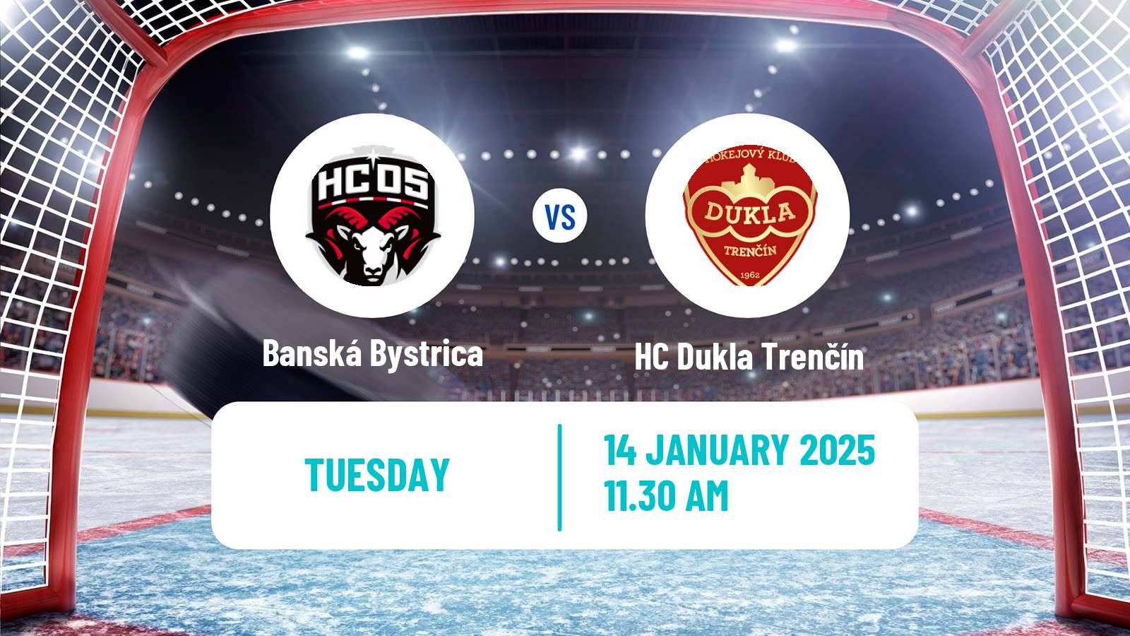 Hockey Slovak Extraliga Banská Bystrica - HC Dukla Trenčín