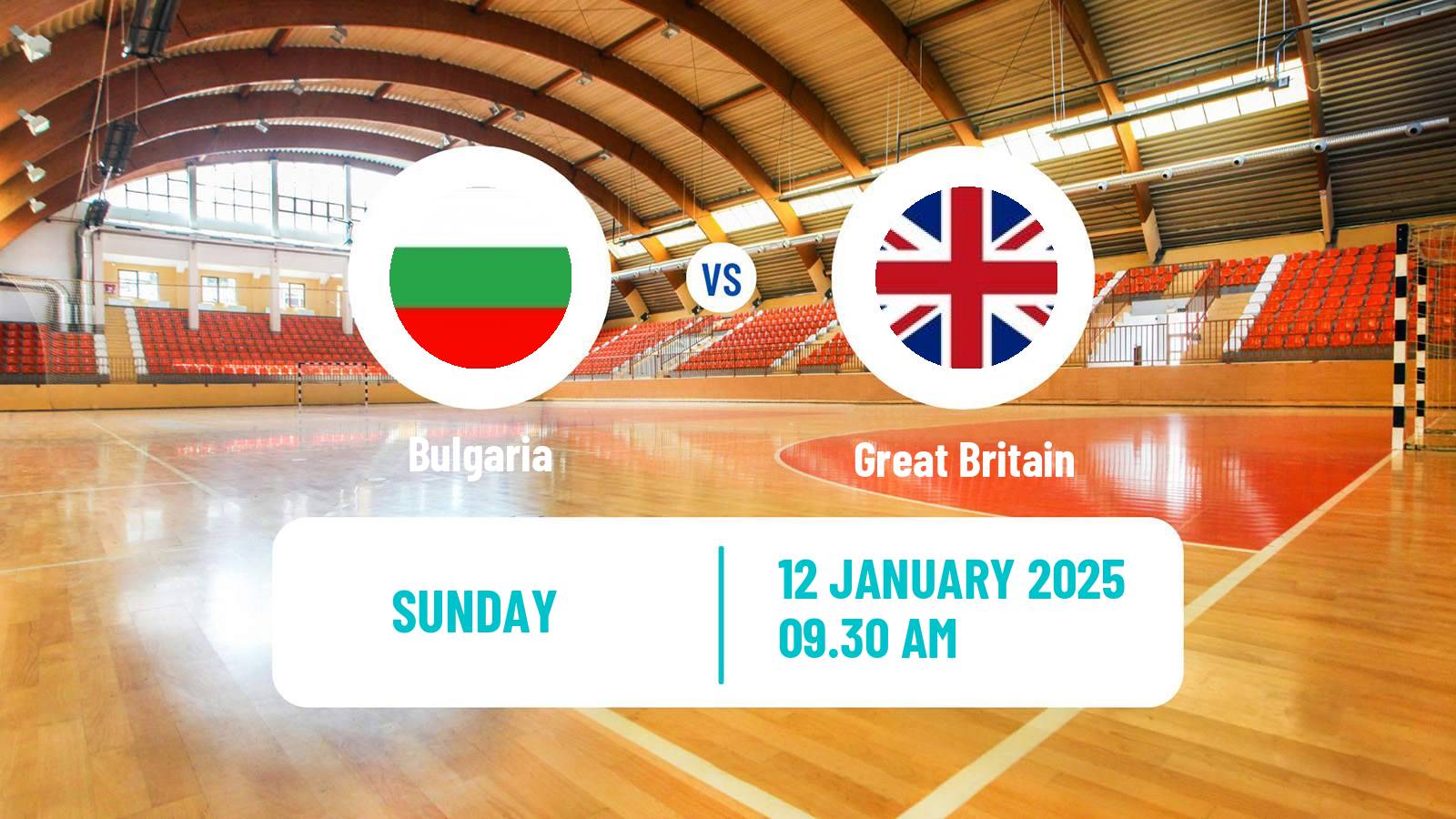 Handball Handball European Championship Bulgaria - Great Britain