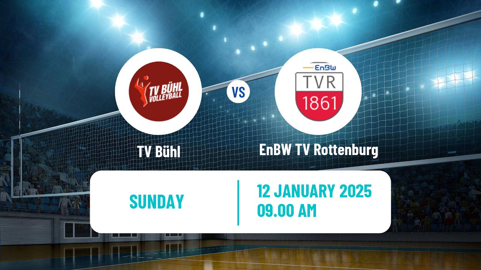 Volleyball German 2 Bundesliga South Volleyball TV Bühl - EnBW TV Rottenburg