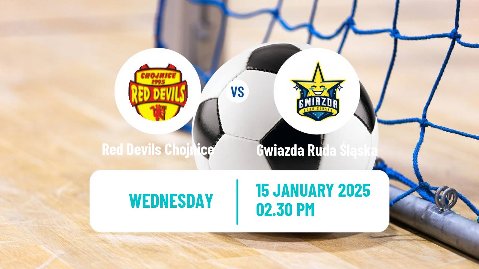 Futsal Polish Ekstraklasa Futsal Red Devils Chojnice - Gwiazda Ruda Śląska