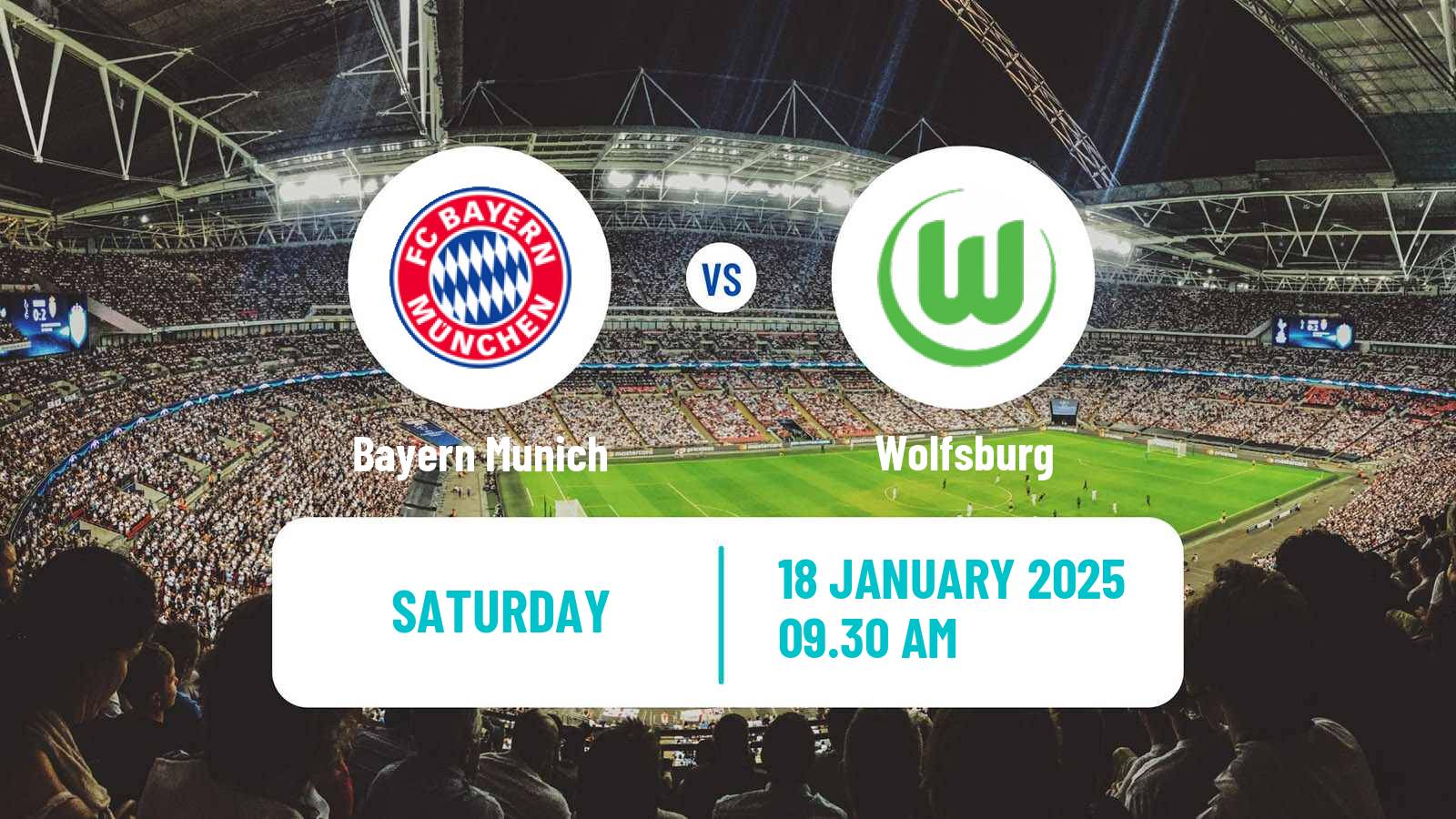 Soccer German Bundesliga Bayern Munich - Wolfsburg