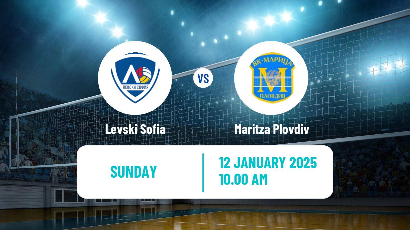 Volleyball Bulgarian Cup Volleyball Women Levski Sofia - Maritza Plovdiv