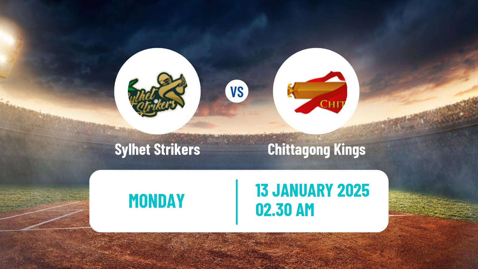 Cricket Bangladesh Premier League Cricket Sylhet Strikers - Chittagong Kings