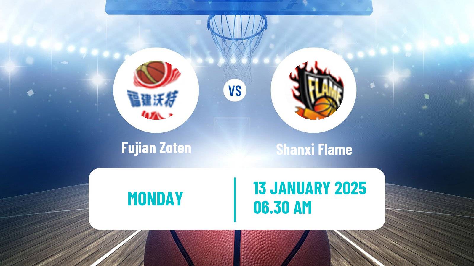 Basketball WCBA Fujian Zoten - Shanxi Flame