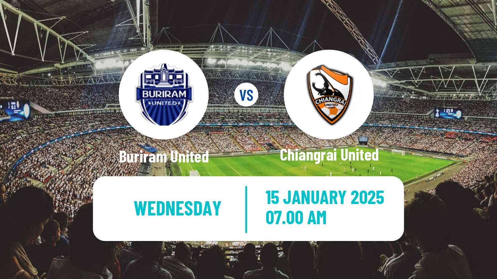 Soccer Thai League 1 Buriram United - Chiangrai United