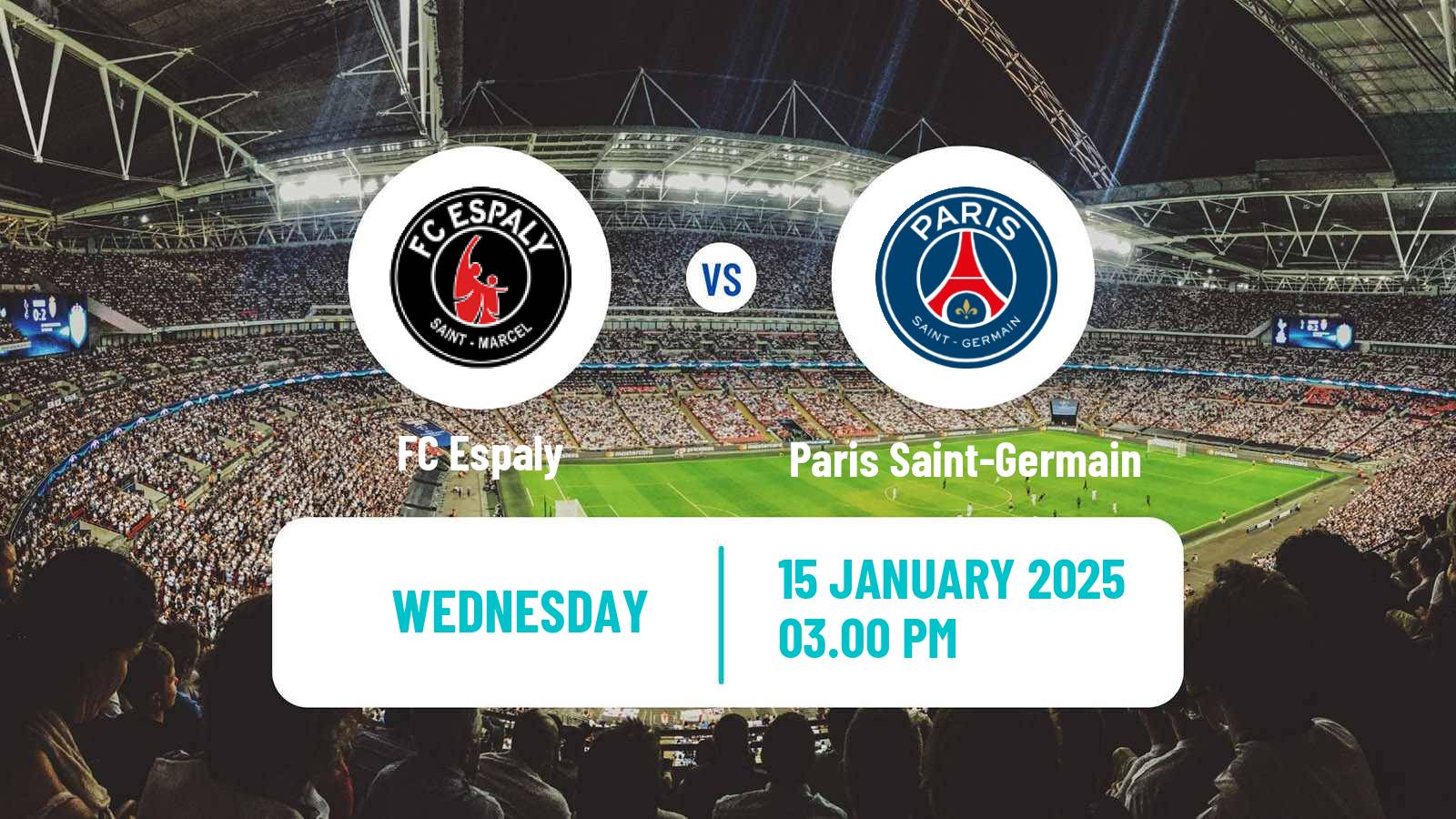 Soccer Coupe De France Espaly - Paris Saint-Germain