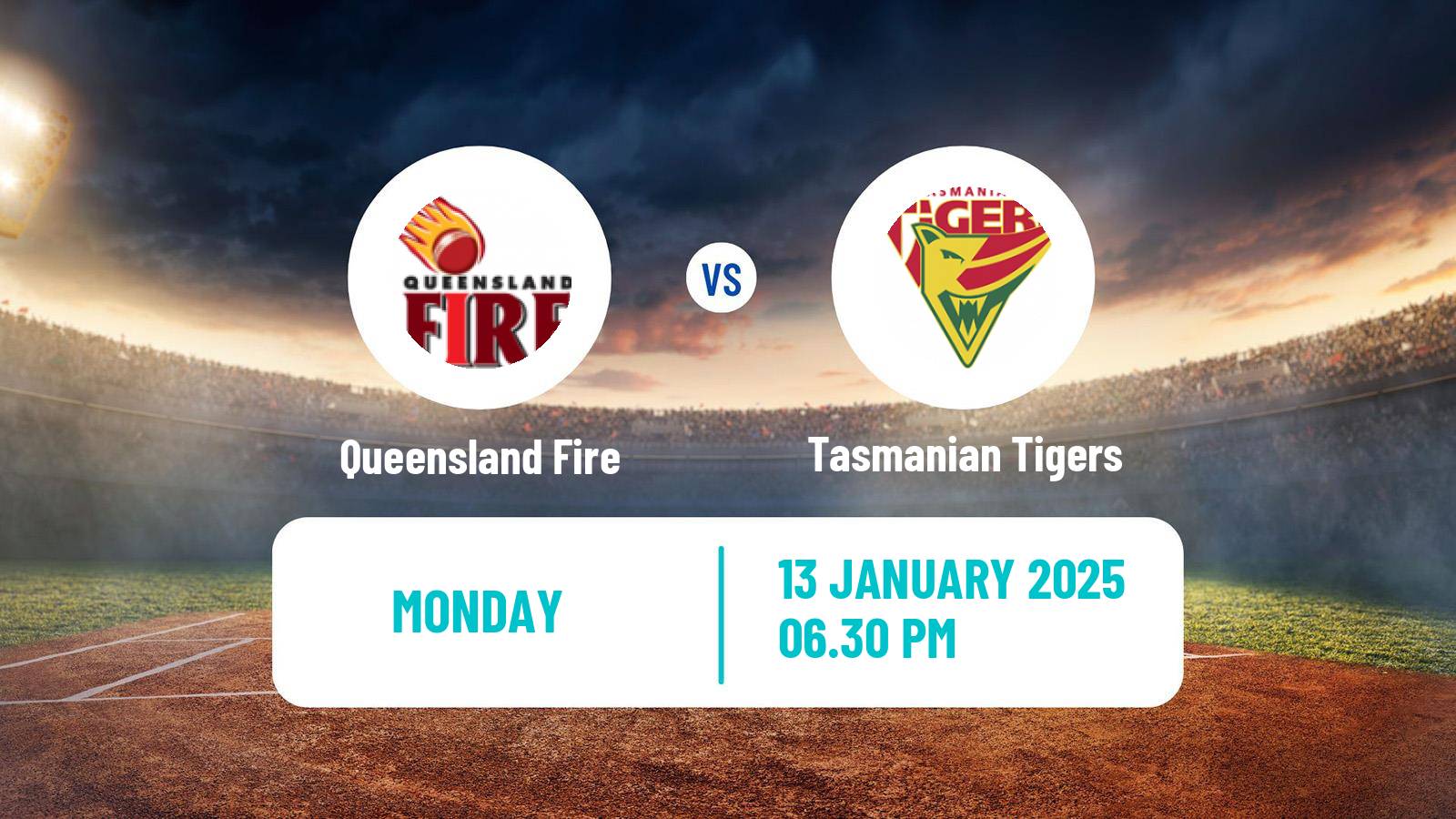 Cricket Australian National League Cricket Women Queensland Fire - Tasmanian Tigers