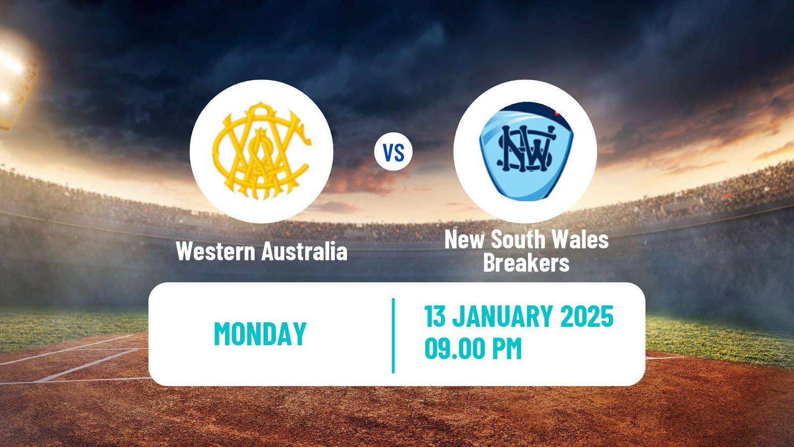 Cricket Australian National League Cricket Women Western Australia - New South Wales Breakers