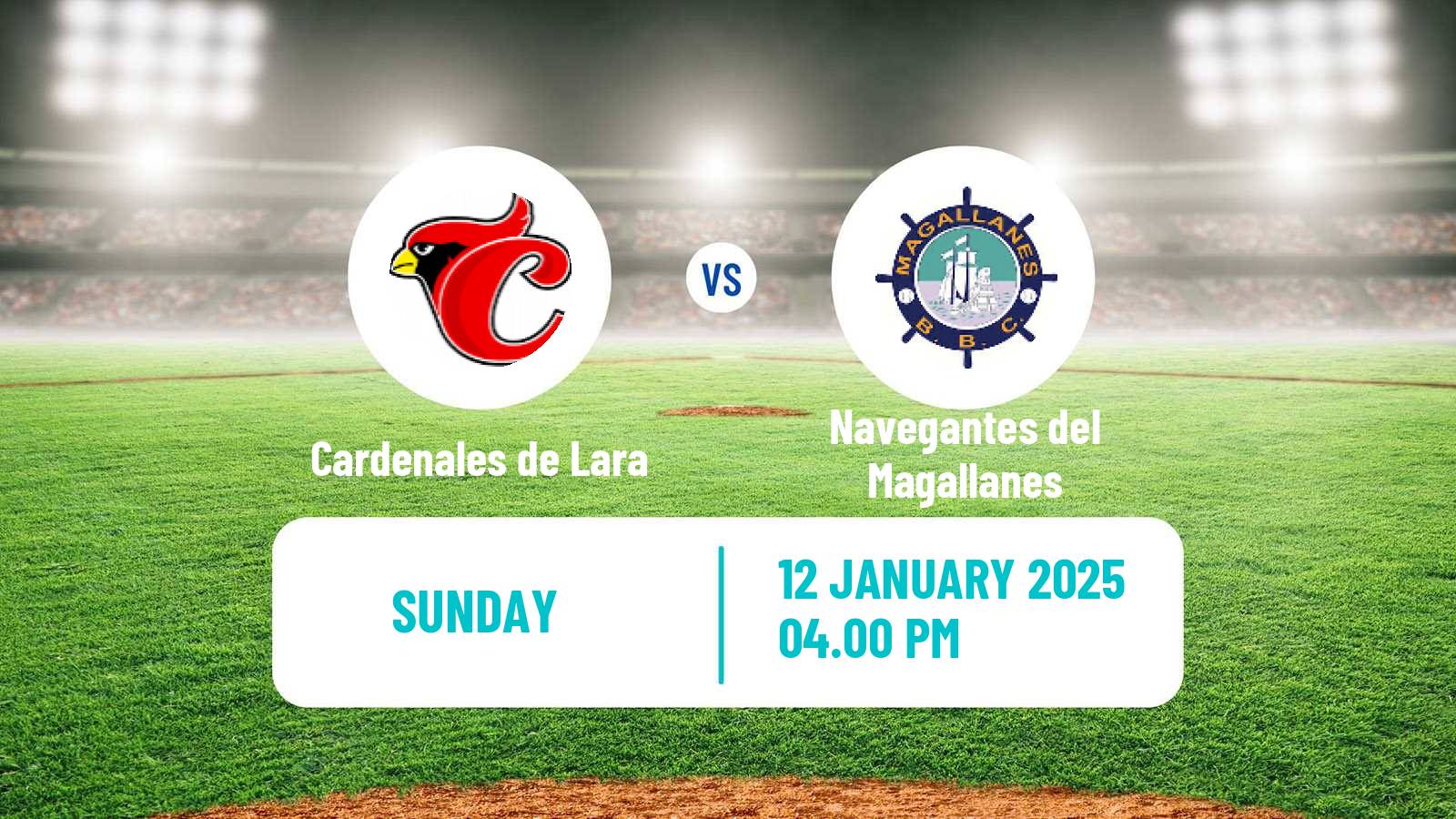 Baseball Venezuelan LVBP Cardenales de Lara - Navegantes del Magallanes