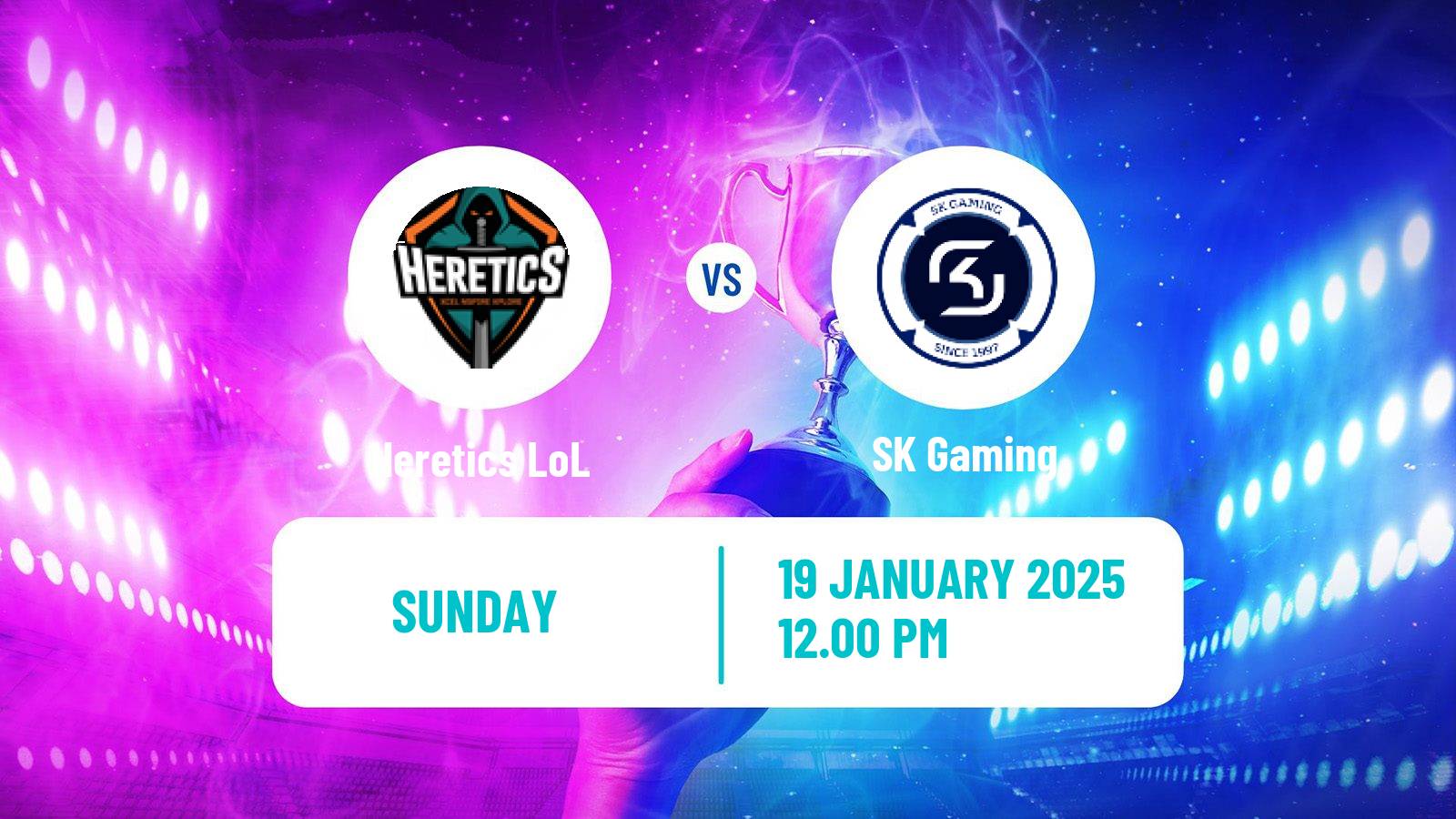 Esports League Of Legends Lec Heretics - SK Gaming