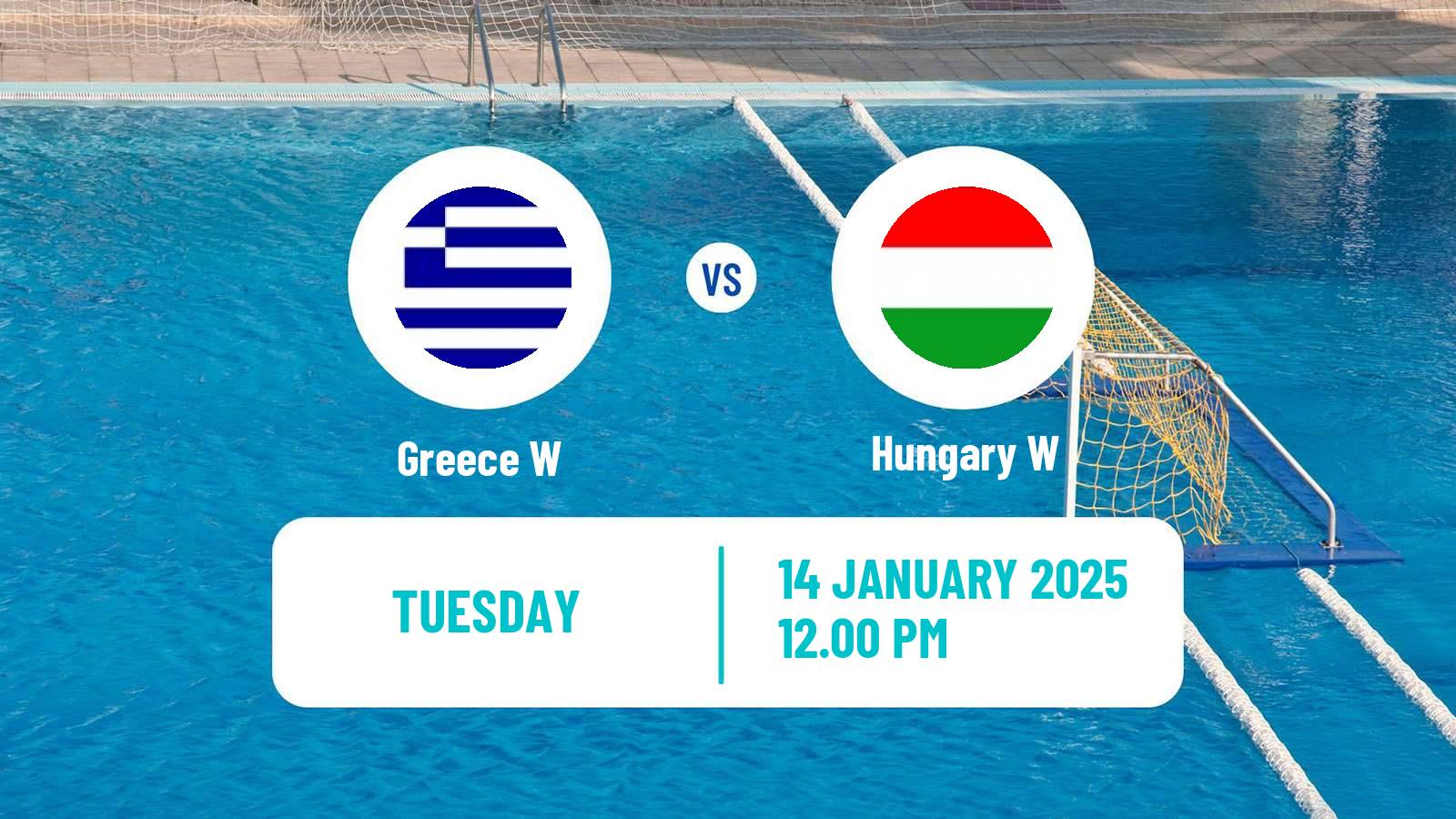 Water polo World Cup Water Polo Women Greece W - Hungary W