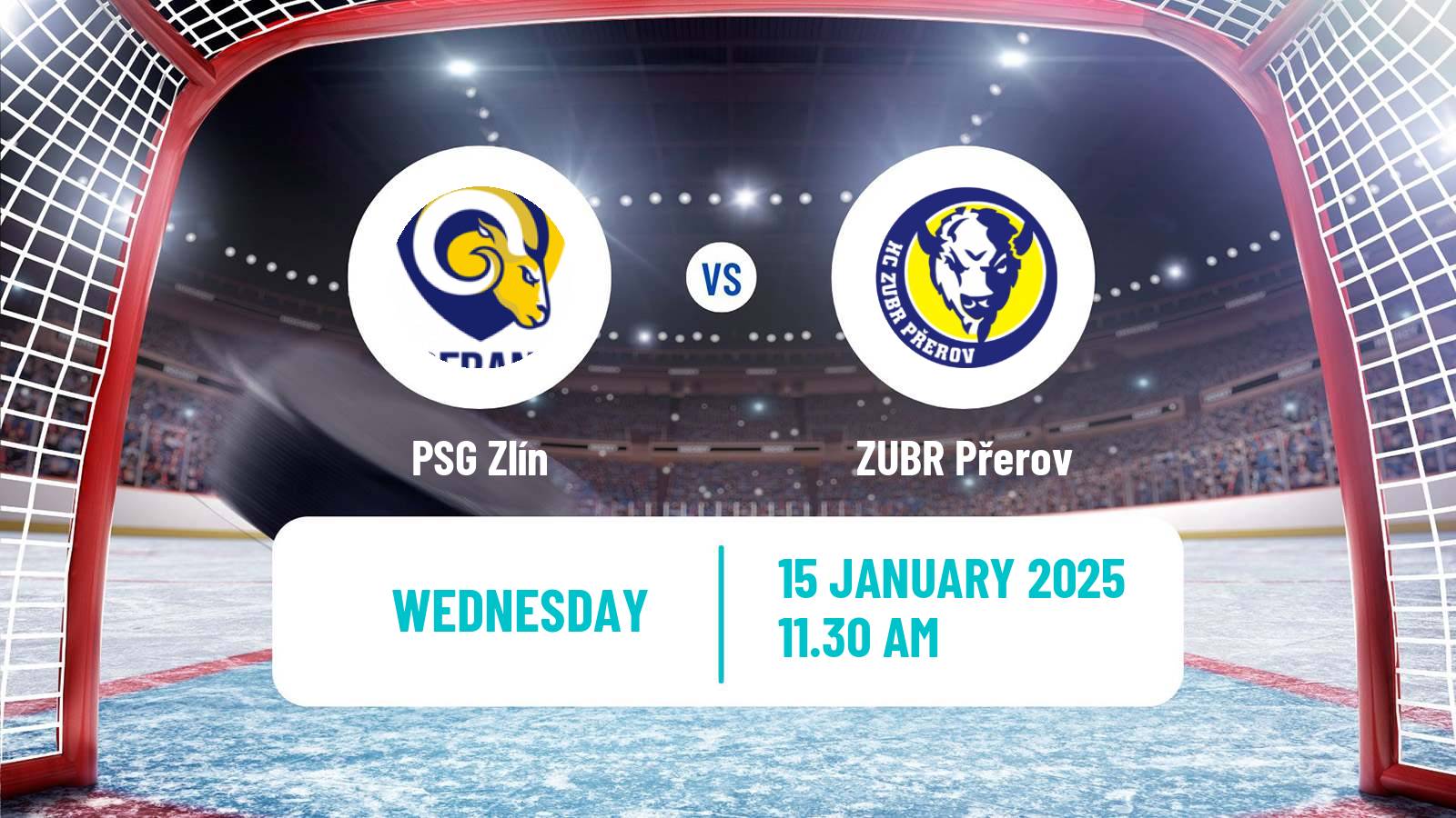 Hockey Czech Chance Liga PSG Zlín - ZUBR Přerov