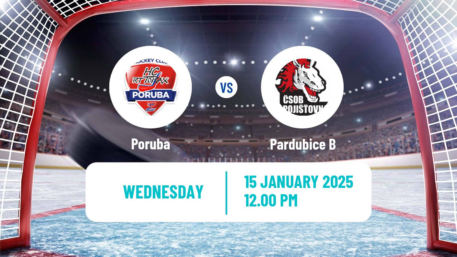 Hockey Czech Chance Liga Poruba - Pardubice B