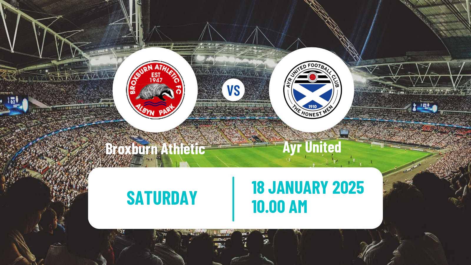 Soccer Scottish Cup Broxburn Athletic - Ayr United