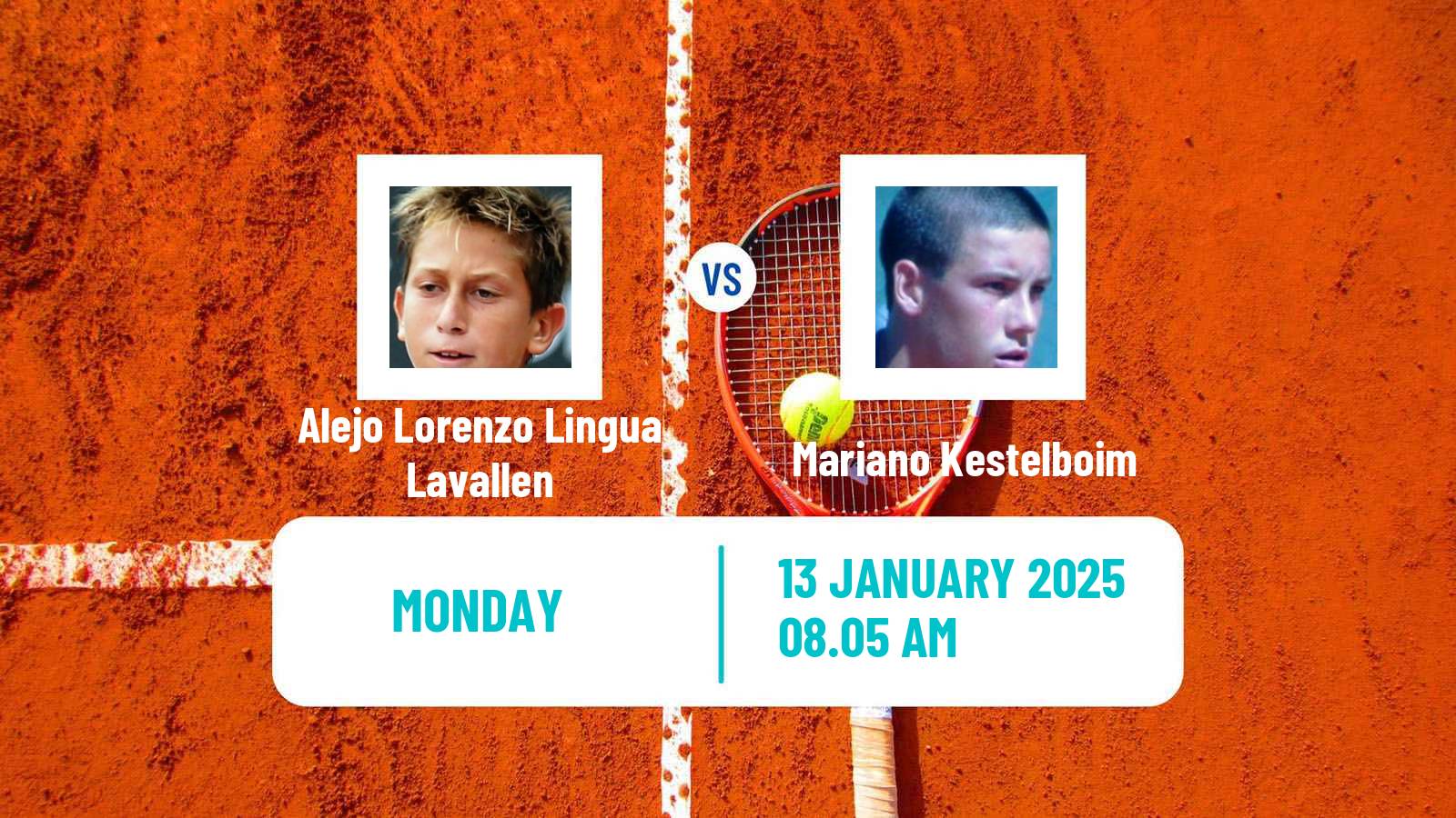 Tennis Buenos Aires 2 Challenger Men Alejo Lorenzo Lingua Lavallen - Mariano Kestelboim