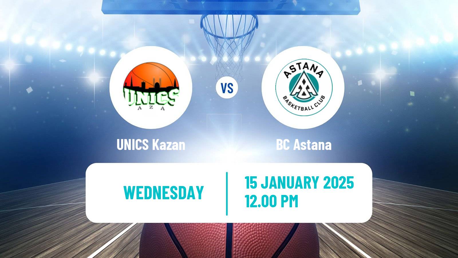 Basketball VTB United League UNICS - Astana