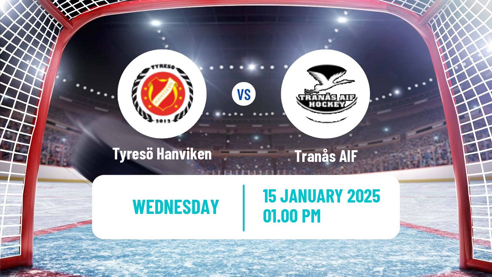 Hockey Swedish Hockey AllEttan Södra Tyresö Hanviken - Tranås