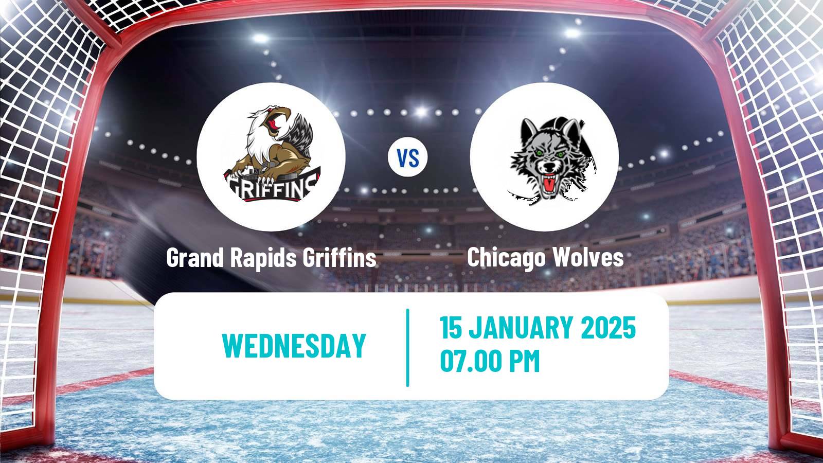 Hockey AHL Grand Rapids Griffins - Chicago Wolves