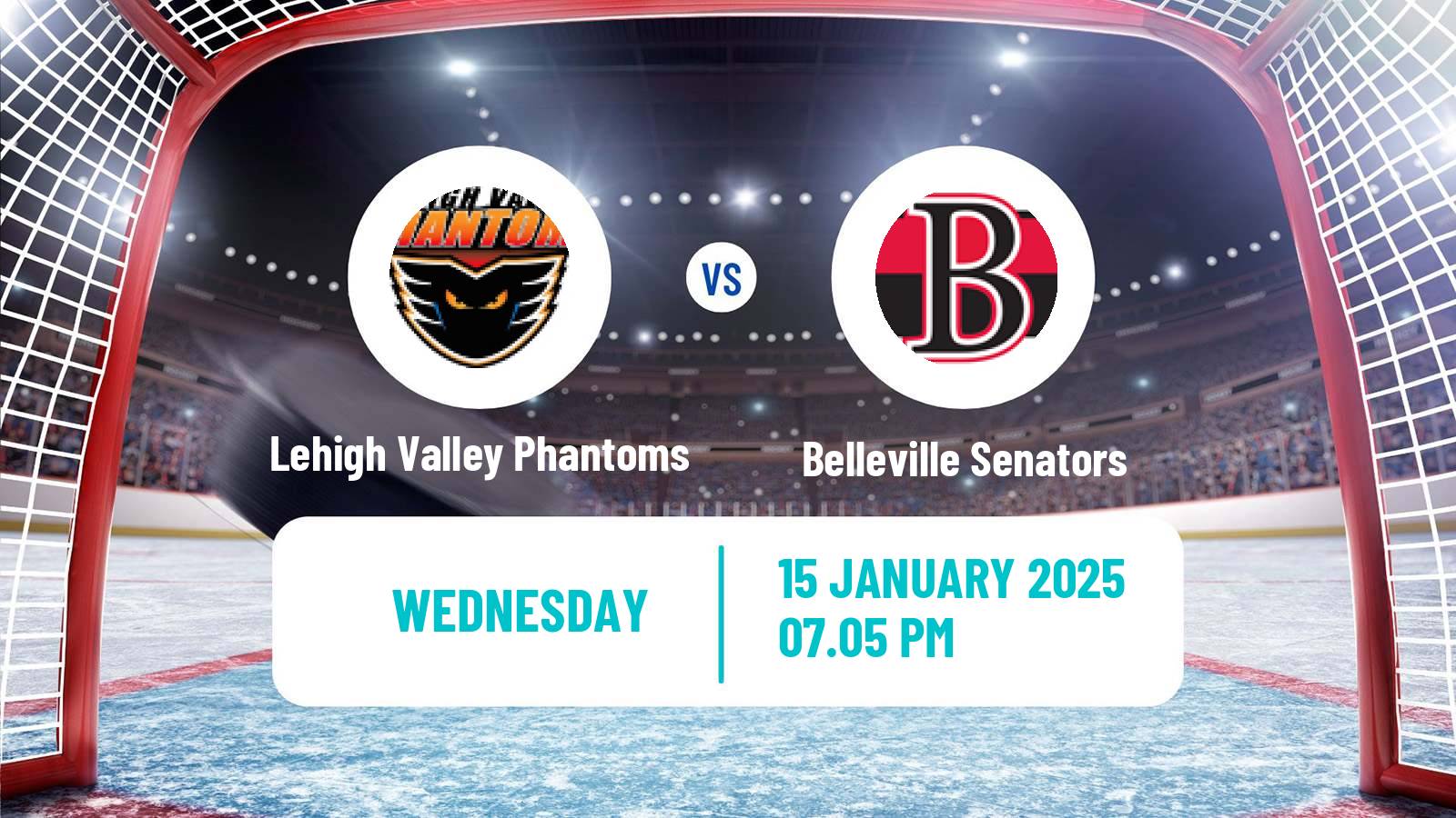 Hockey AHL Lehigh Valley Phantoms - Belleville Senators