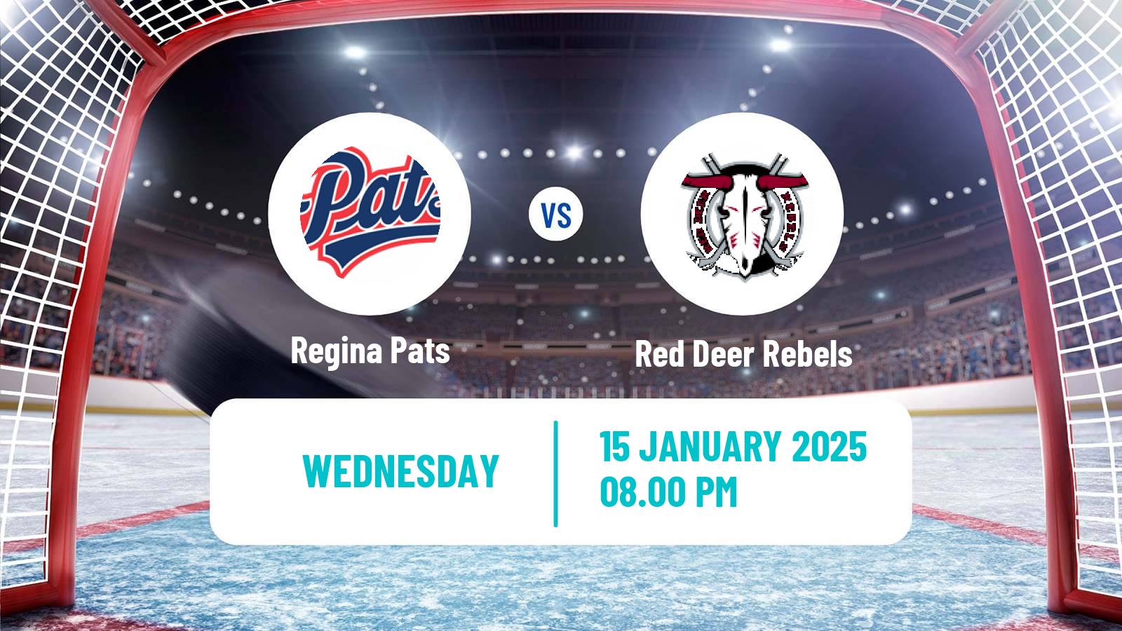 Hockey WHL Regina Pats - Red Deer Rebels