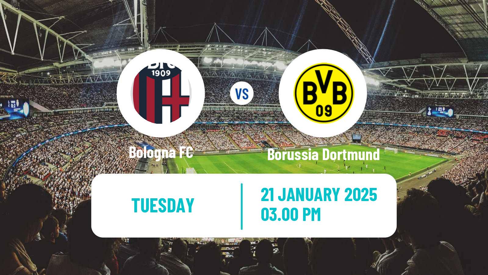 Soccer UEFA Champions League Bologna - Borussia Dortmund