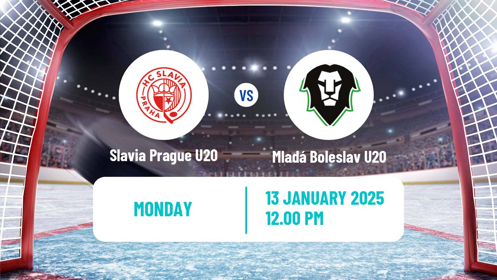 Hockey Czech ELJ Slavia Prague U20 - Mladá Boleslav U20