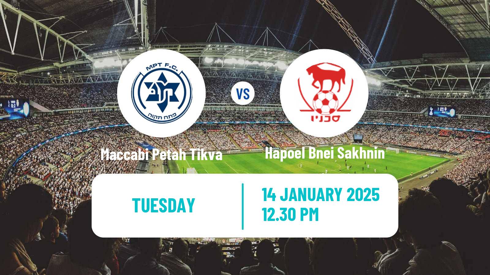 Soccer Israeli State Cup Maccabi Petah Tikva - Hapoel Bnei Sakhnin