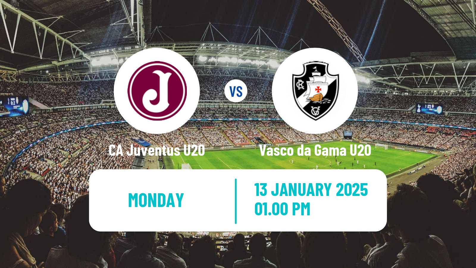 Soccer Brazilian Copa Sao Paulo de juniores CA Juventus U20 - Vasco da Gama U20