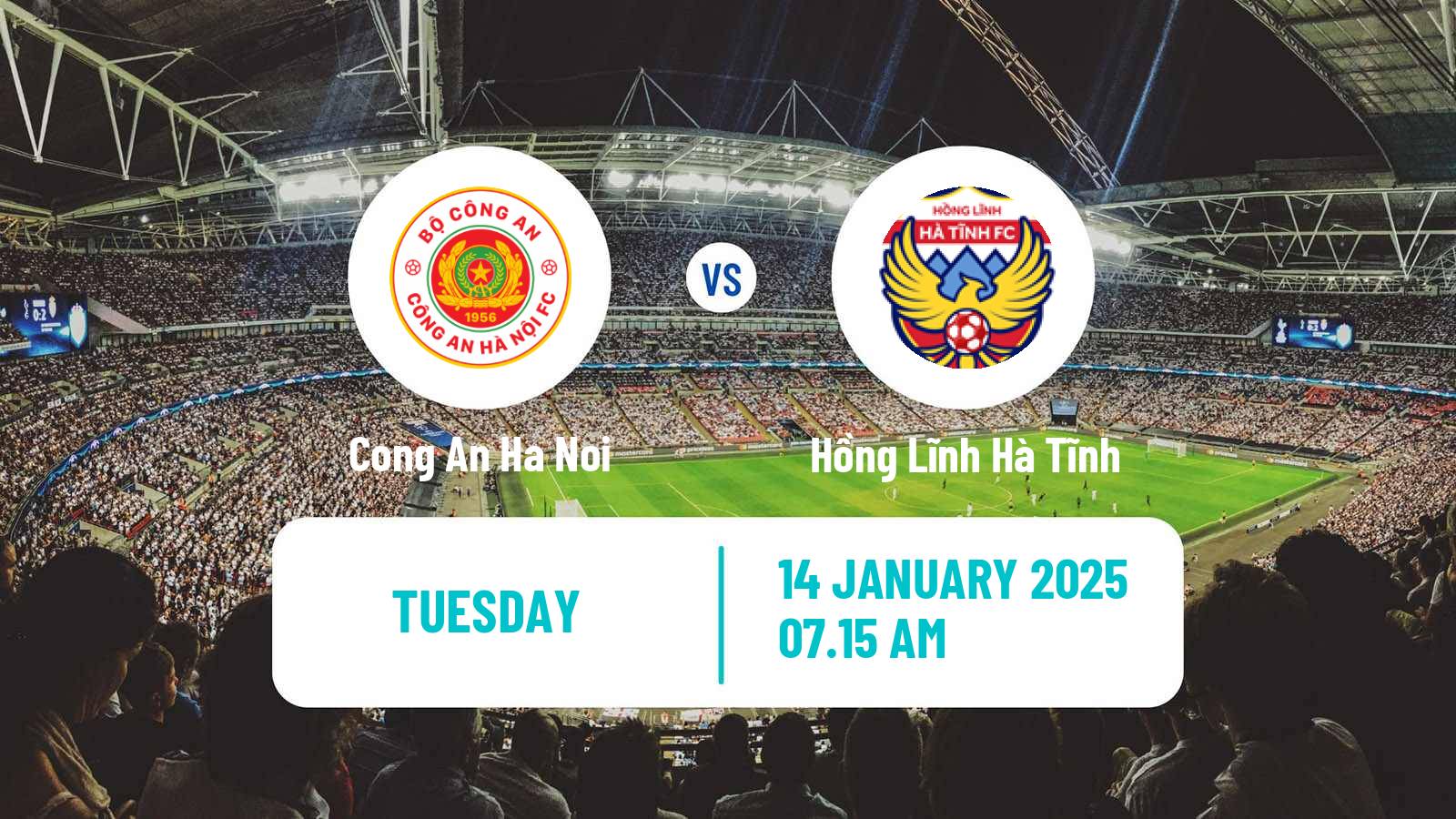 Soccer Vietnamese Cup Cong An Ha Noi - Hồng Lĩnh Hà Tĩnh