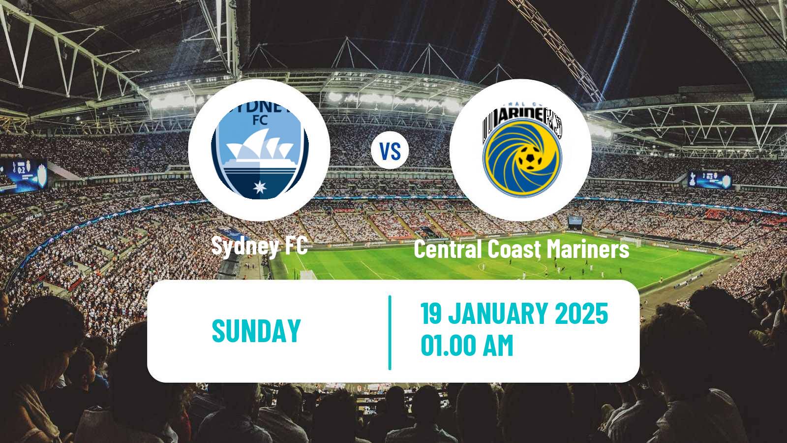 Soccer Australian A-League Women Sydney FC - Central Coast Mariners