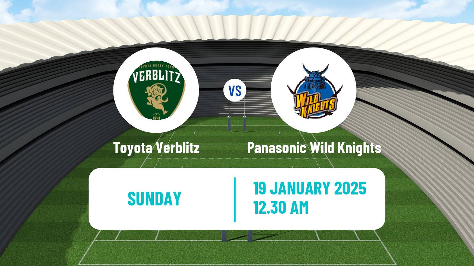 Rugby union Japan League One Rugby Union Toyota Verblitz - Panasonic Wild Knights