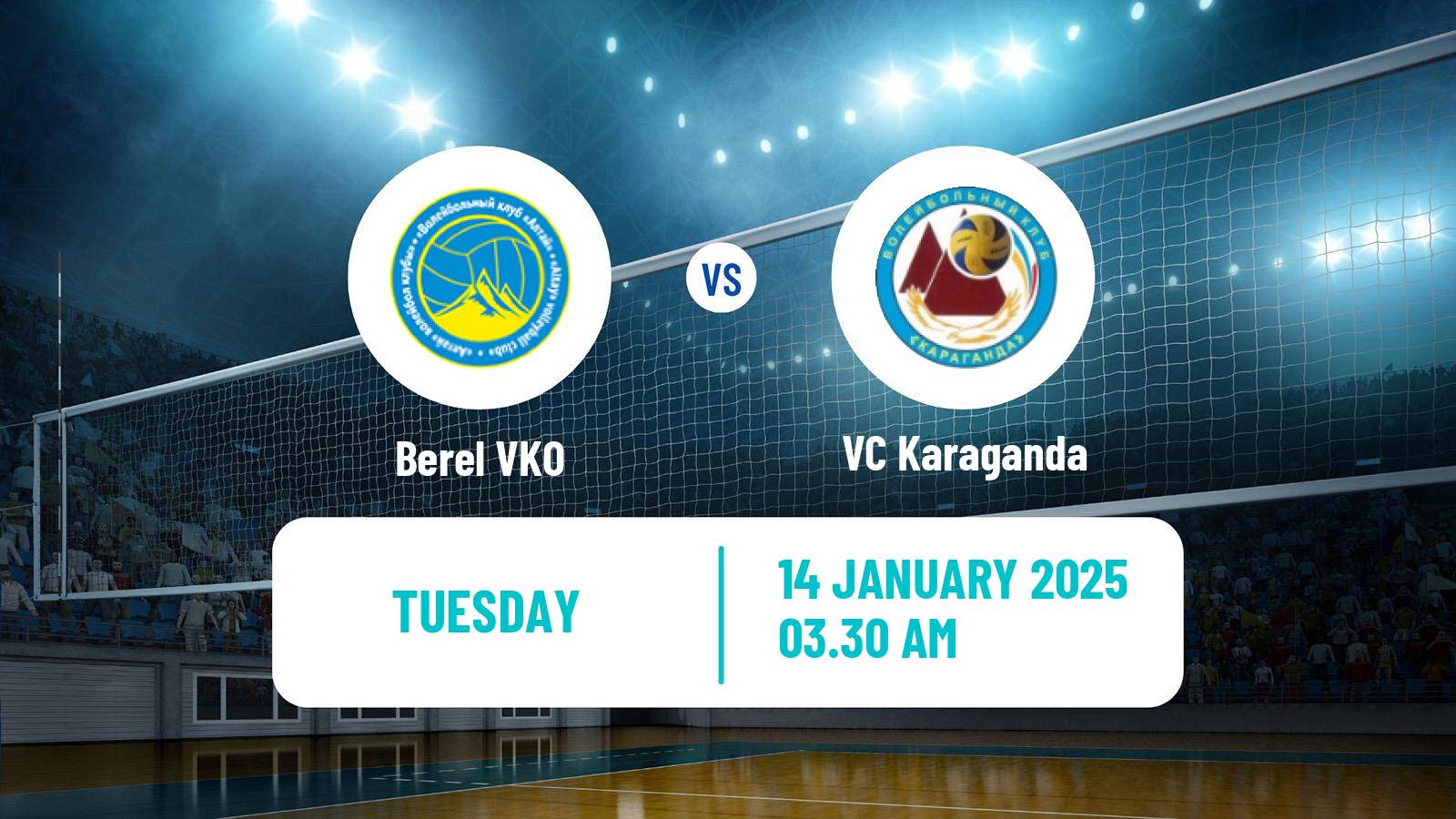 Volleyball Kazakh National League Volleyball Women Berel VKO - Karaganda