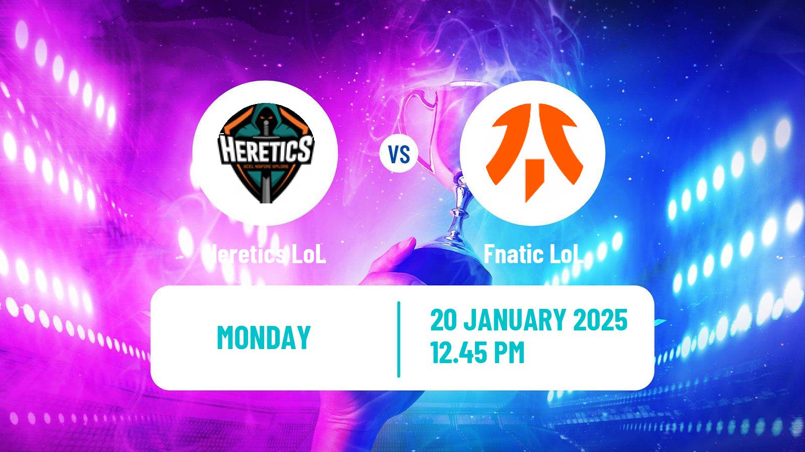 Esports League Of Legends Lec Heretics - Fnatic