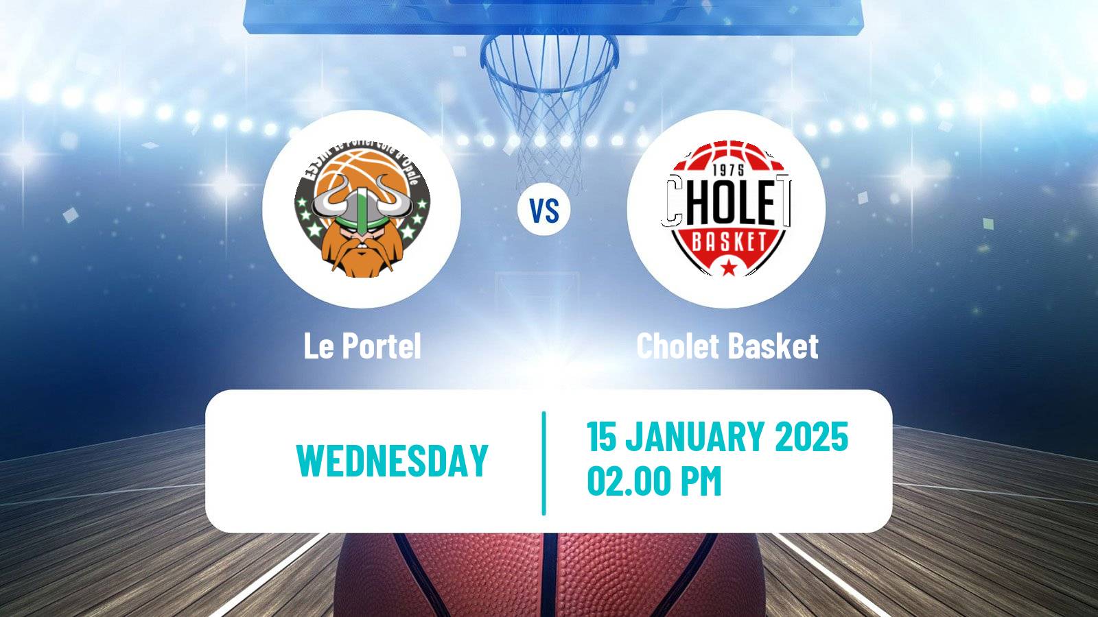 Basketball FIBA Europe Cup Le Portel - Cholet Basket