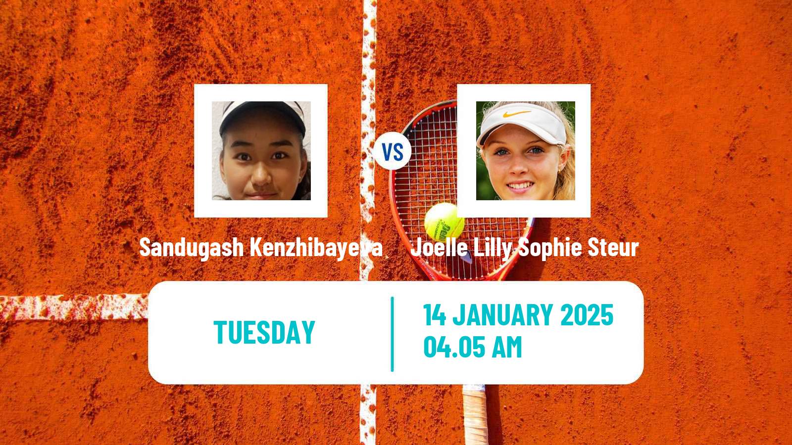 Tennis ITF W15 Antalya 37 Women Sandugash Kenzhibayeva - Joelle Lilly Sophie Steur