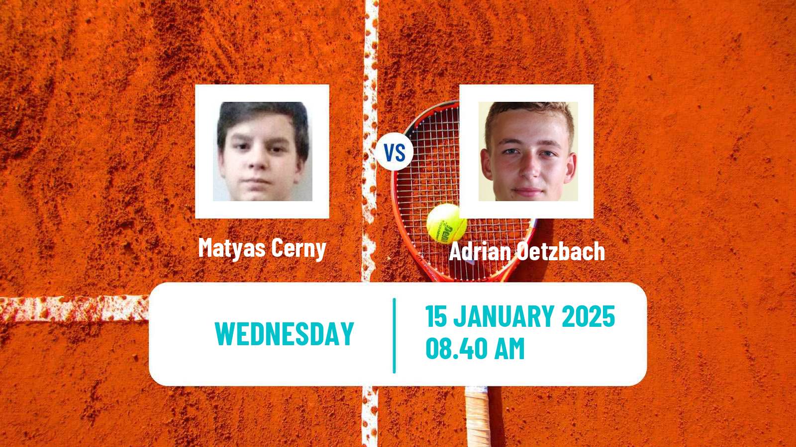 Tennis ITF M15 Cadolzburg Men Matyas Cerny - Adrian Oetzbach