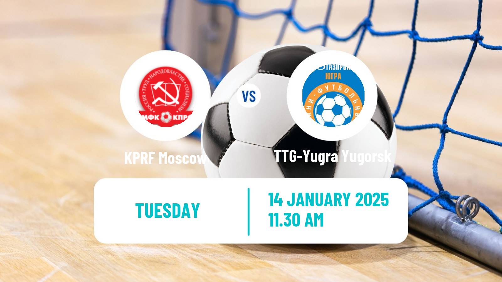 Futsal Russian Super Liga Futsal KPRF - TTG-Yugra Yugorsk