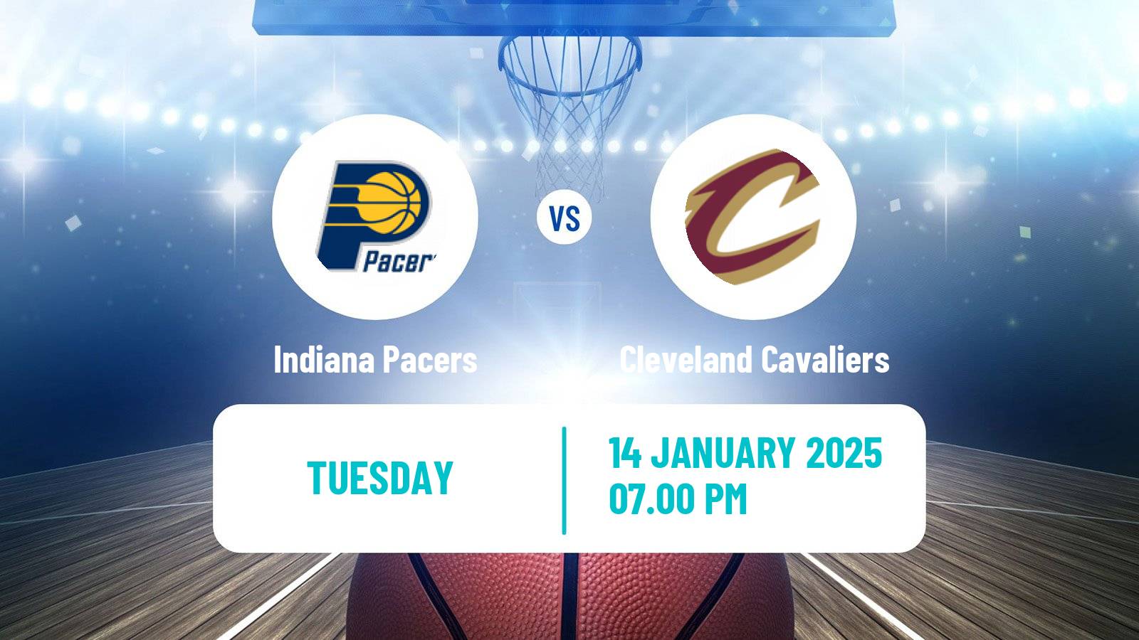 Basketball NBA Indiana Pacers - Cleveland Cavaliers