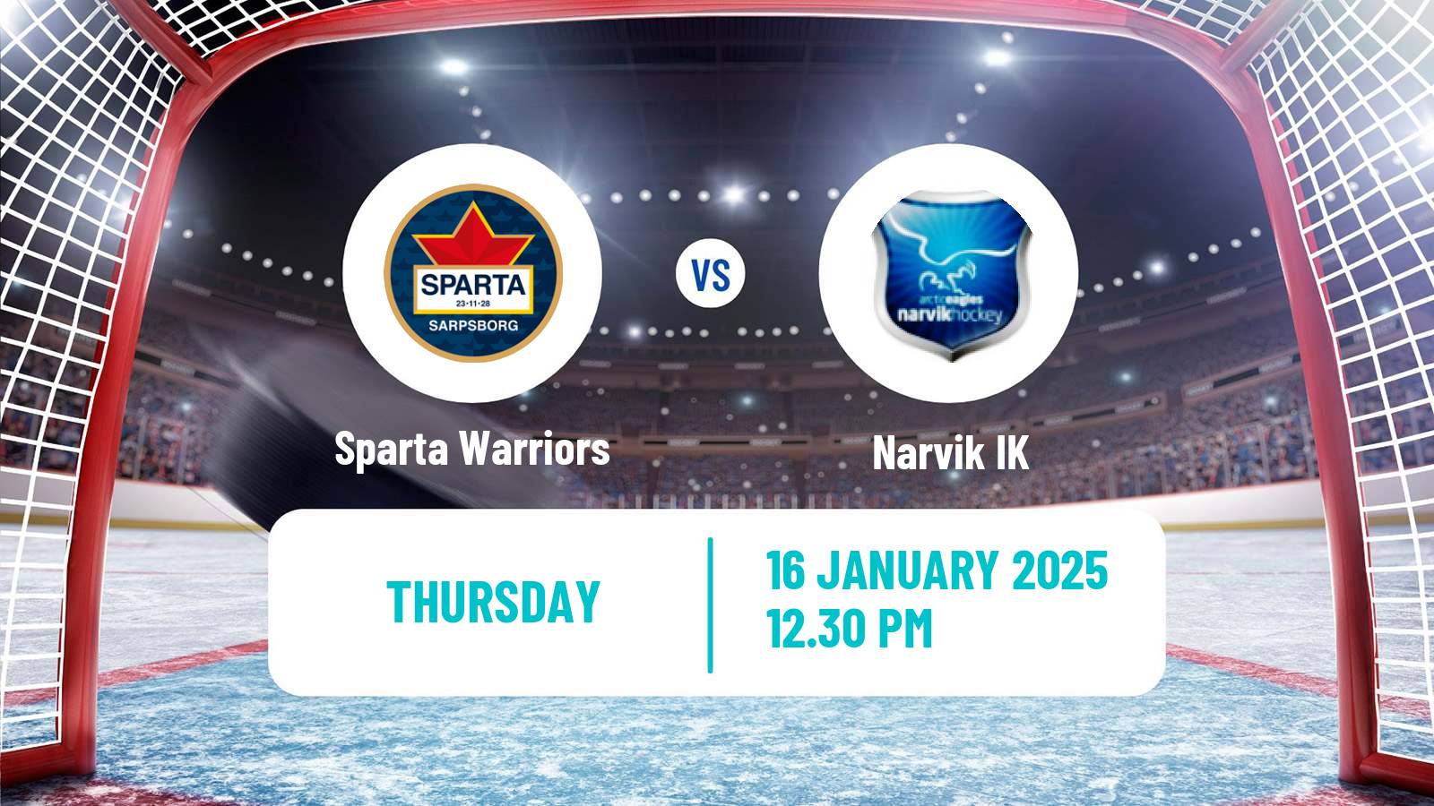 Hockey Norwegian Ligaen Hockey Sparta Warriors - Narvik