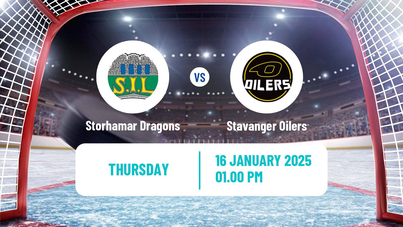 Hockey Norwegian Ligaen Hockey Storhamar Dragons - Stavanger Oilers