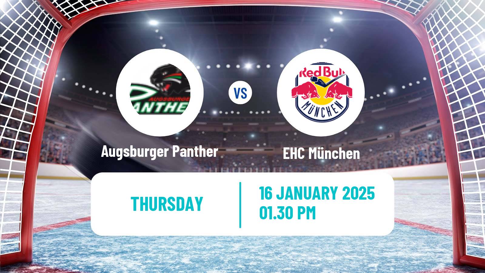 Hockey German Ice Hockey League Augsburger Panther - EHC München