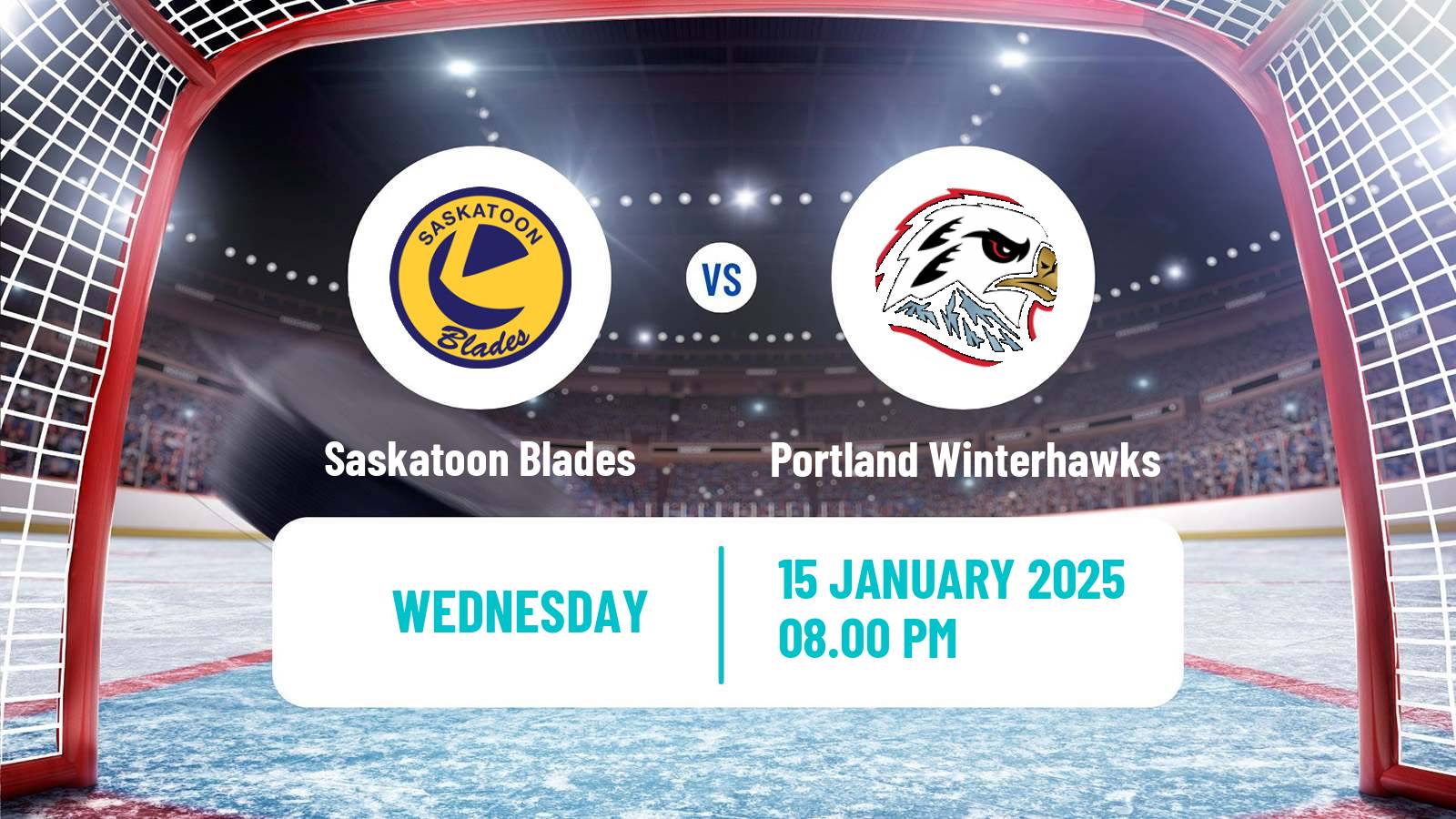 Hockey WHL Saskatoon Blades - Portland Winterhawks