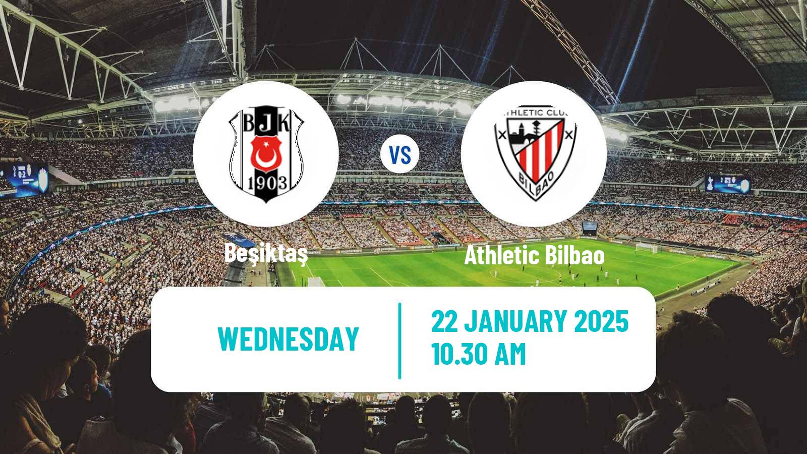 Soccer UEFA Europa League Beşiktaş - Athletic Bilbao