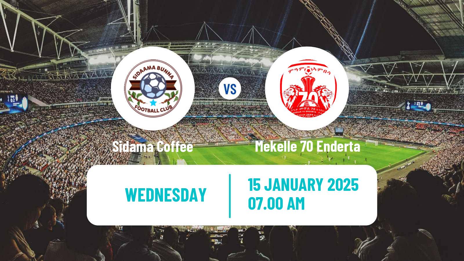 Soccer Ethiopian Premier League Sidama Coffee - Mekelle 70 Enderta