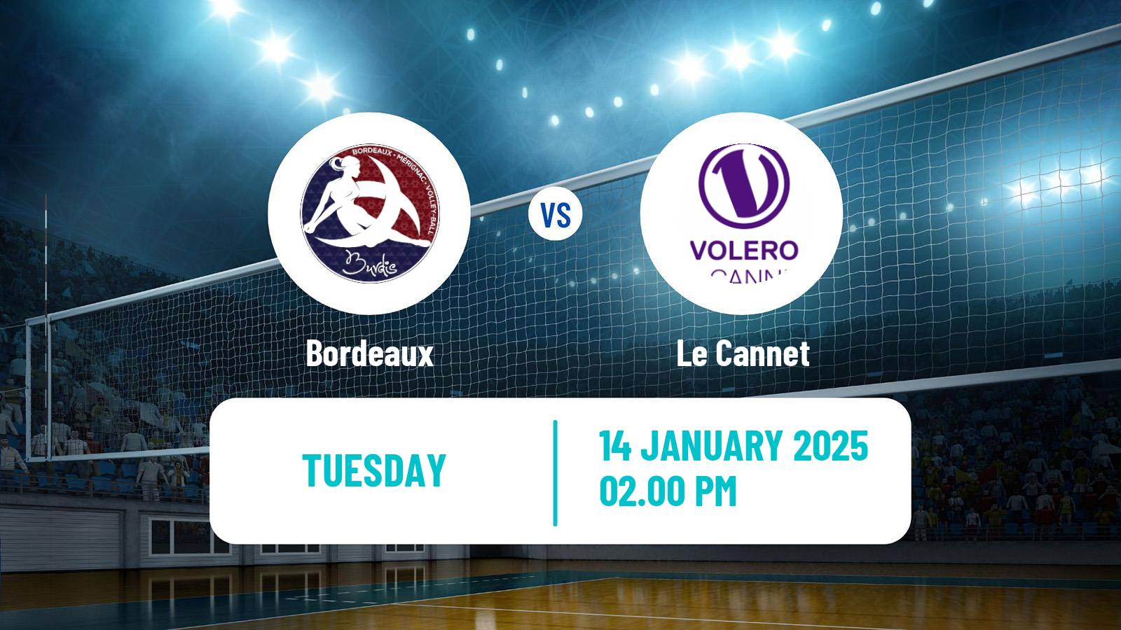 Volleyball Coupe de France Volleyball Women Bordeaux - Le Cannet