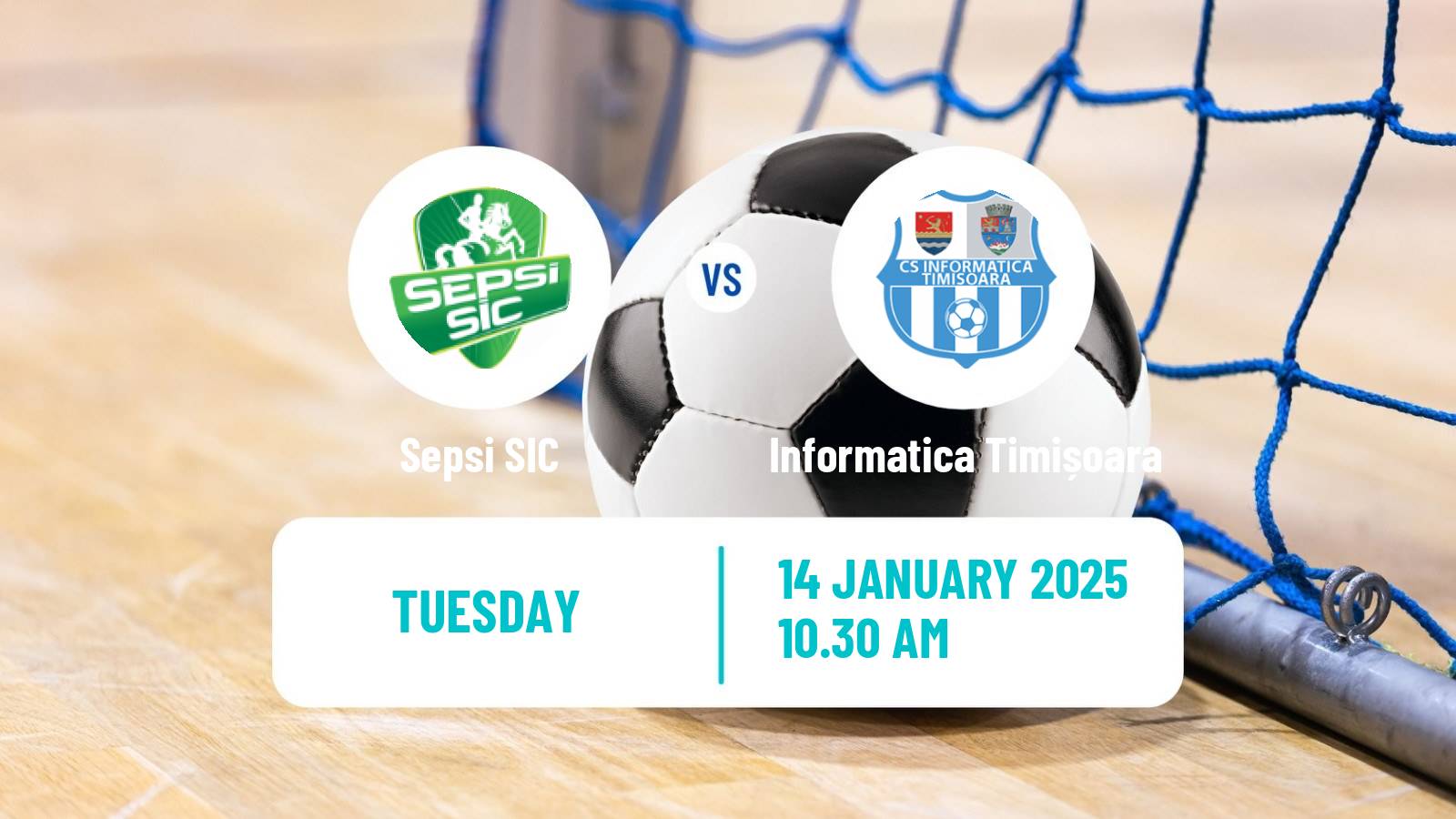 Futsal Romanian Liga I Futsal Sepsi SIC - Informatica Timișoara