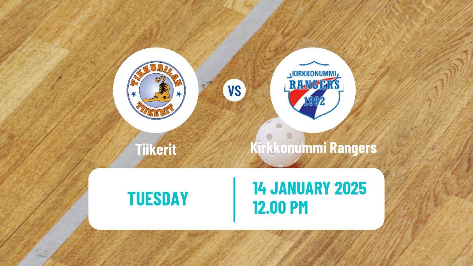 Floorball Finnish Divari Tiikerit - Kirkkonummi Rangers